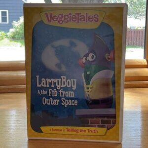 Veggietales Big Idea DVD Larryboy & the Fib From Outer Space Movie